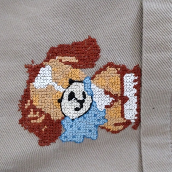 C.E. Schmidt Fit for Her Crossed Stitched Button Up Long Sleeve Shirt Pre-owned - Picture 5 of 12